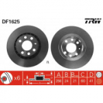 Piduriketas TRW DF1625