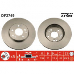 Piduriketas TRW DF2749