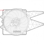 Ventilaator, mootorijahutus DENSO DER09092