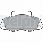 Piduriklotsi komplekt, ketaspidur DELPHI LP766