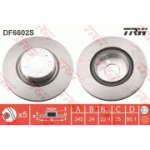 Piduriketas TRW DF6602S