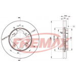 Piduriketas FREMAX BD-0836