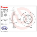 Piduriketas BREMBO 09.A866.11