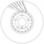 Piduriketas TRW DF6891S