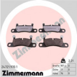 Piduriklotsi komplekt, ketaspidur ZIMMERMANN 24721.970.1
