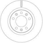 Piduriketas TRW DF6785