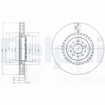 Piduriketas DELPHI BG9843