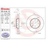 Piduriketas BREMBO 09.A149.11