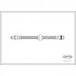 Pidurivoolik CORTECO 19020611