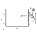 Kondensaator, kliimaseade AVA Clever Choice VO5166D