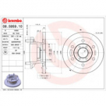 Piduriketas BREMBO 08.5959.10