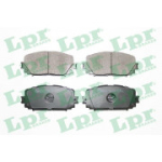 Piduriklotsi komplekt, ketaspidur LPR 05P1459
