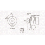 Generaator MAGNETI MARELLI 063731746010