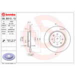 Piduriketas BREMBO 08.B310.10