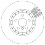 Piduriketas TRW DF6892S
