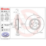 Piduriketas BREMBO 09.D210.11