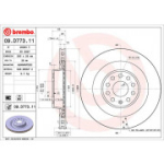 Piduriketas BREMBO 09.D773.11