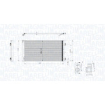 Kondensaator, kliimaseade MAGNETI MARELLI 350203747000