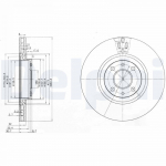 Piduriketas DELPHI BG2407