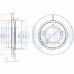 Piduriketas DELPHI BG3820
