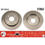 Piduriketas TRW DF1654