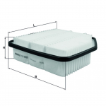 &Otilde;hufilter MAHLE ORIGINAL LX 3005