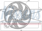 Ventilaator, mootorijahutus NISSENS 85220