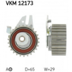 Pingutusrull, hammasrihm SKF VKM 12173