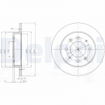 Piduriketas DELPHI BG4017