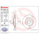 Piduriketas BREMBO 09.5802.21