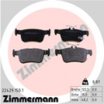 Piduriklotsi komplekt, ketaspidur ZIMMERMANN 22429.150.1