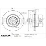 Piduriketas FREMAX BD-0198