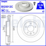 Piduriketas DELPHI BG5012C