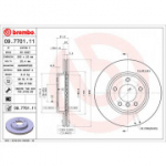 Piduriketas BREMBO 09.7701.11
