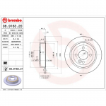 Piduriketas BREMBO 08.9163.21