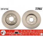 Piduriketas TRW DF4756