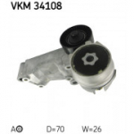 Pingutusrull, soonrihm SKF VKM 34108