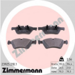 Piduriklotsi komplekt, ketaspidur ZIMMERMANN 23925.210.1