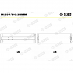 V&auml;ntv&otilde;lli laager GLYCO H1294/6 0.25mm