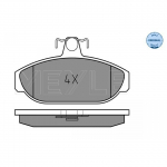 Piduriklotsi komplekt, ketaspidur MEYLE 025 212 6617