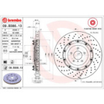Piduriketas BREMBO 09.B386.13