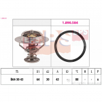 Termostaat, jahutusvedelik EPS 1.880.651