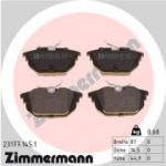 Piduriklotsi komplekt,ketaspidur ZIMMERMANN 23177.145.1