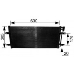 Kondensaator,kliimaseade MAHLE ORIGINAL AC 231 000S