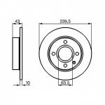 Piduriketas BOSCH 0 986 478 501