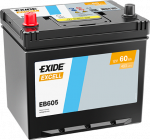 Aku EXIDE Excell EB605 60Ah 480A