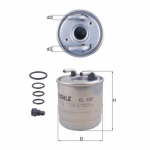 K&uuml;tusefilter MAHLE ORIGINAL KL 490D