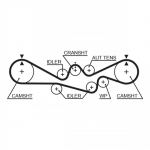 Hammasrihm GATES 5241