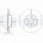 Piduriketas DELPHI BG3719