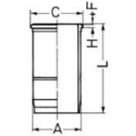 Silindrih&uuml;lss KOLBENSCHMIDT 89593110